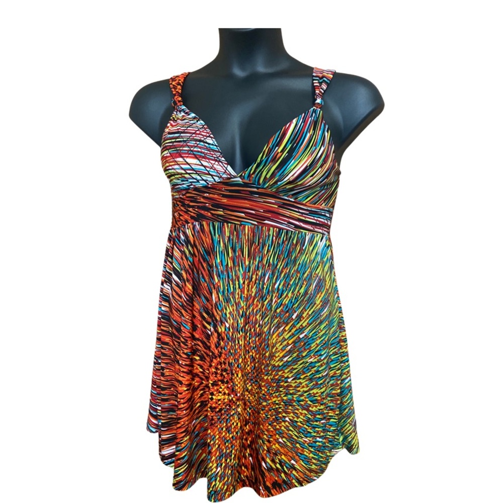 Multi-colored Mini dress